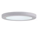 Saxby 108743 StratusDISC adjustable CCT IP44 18W Downlight - Matt White