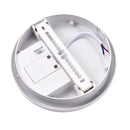 Saxby 108746 Rond Plus PIR Waterproof (IP65) CCT (Colour Changing) Bulkhead Light Suitable for Bathrooms