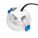 Saxby 108763 ShieldLITE 4 Color Options, Waterproof (IP65), 5W Dimmable Antique Brass Downlight with Multiple Finish Options