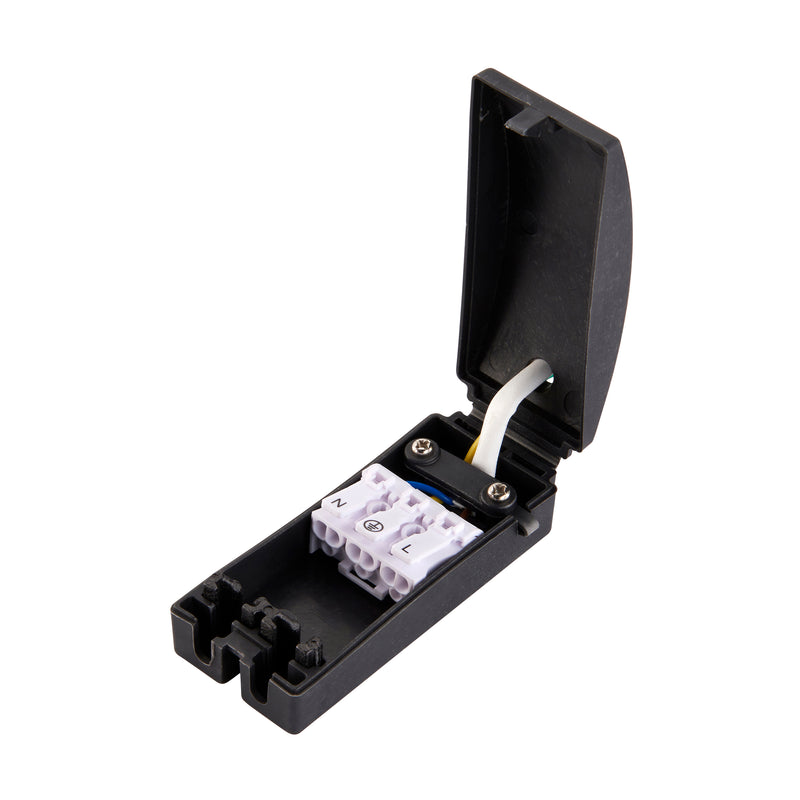 Saxby ShieldONE IP65, Fire Rated, Dimmable GU10 Downlight for Bathrooms in Matt Black