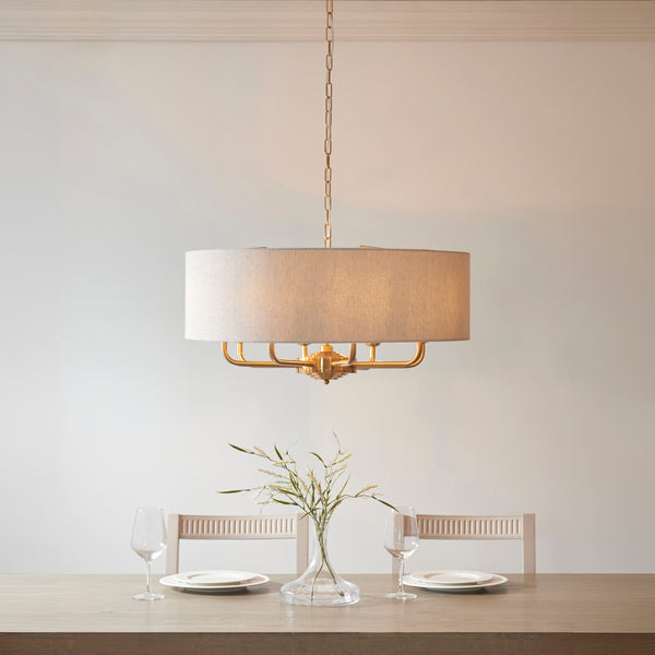 Endon 110727 Highclere 8lt Pendant