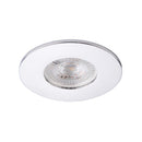Saxby ShieldONE 50W Fire Rated Dimmable GU10 Downlight in Polished Chrome