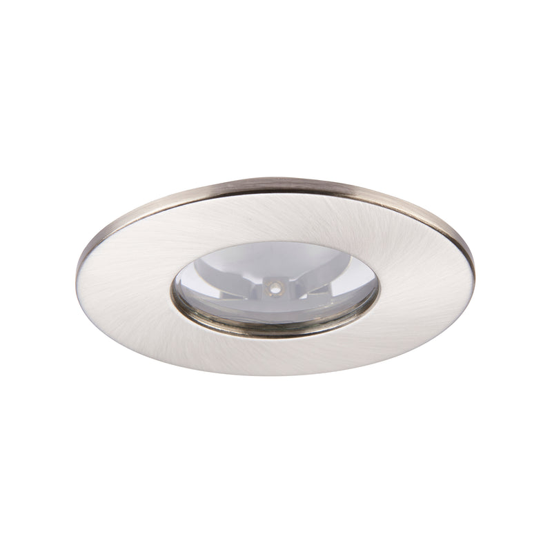 Saxby 111575   ShieldONE 65 Bezel iP65 - Satin Nickel IP65