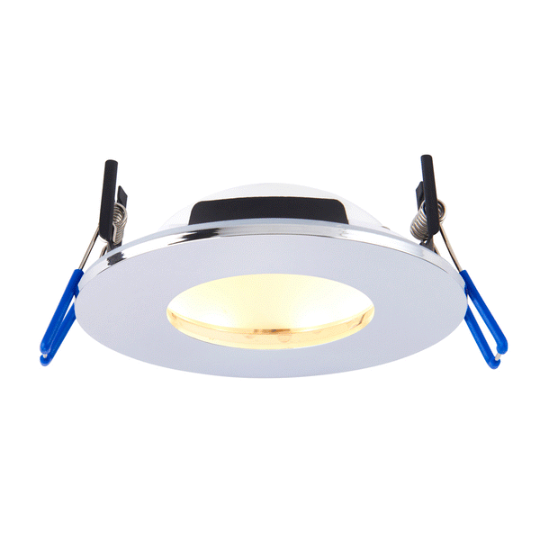 Saxby 112544 OrbitalPRO 4CCT (4-Colour Changing) Polished Chrome Waterproof (IP65) Downlight