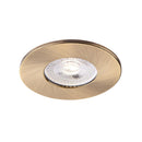 Saxby 109805 ShieldONE Fire-Rated Dimmable Recessed Antique Brass GU10 Downlight
