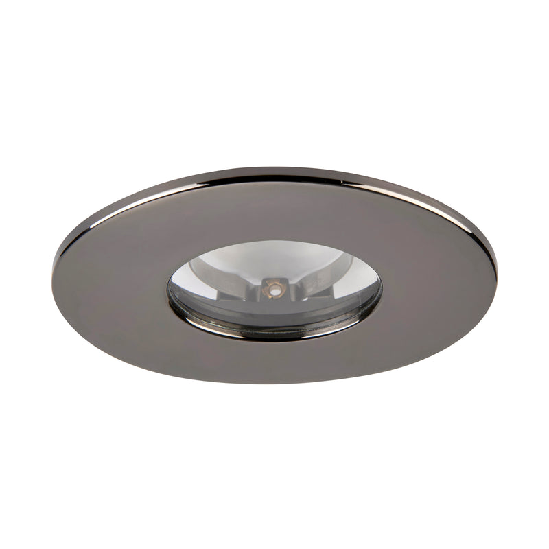 Saxby 119105 ShieldONE 75 Plaster-In Trimless Downlight w/ IP65 (Waterproof) Bezels