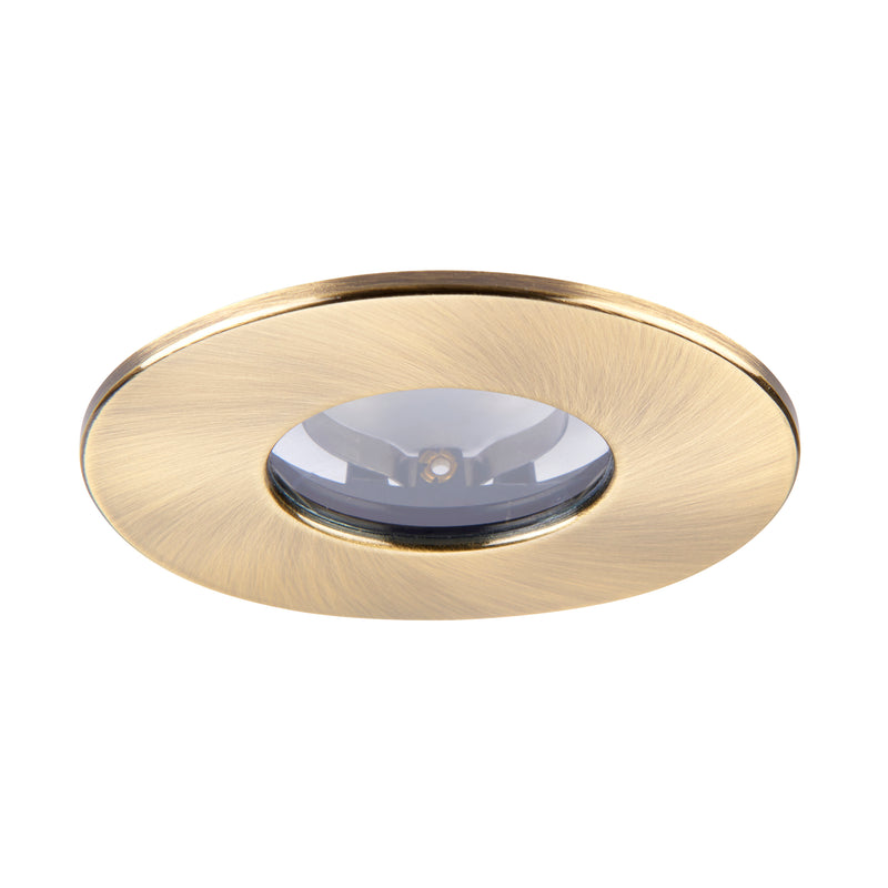 Saxby 113308 ShieldONE 75 Bezel iP65 - Antique Brass IP65