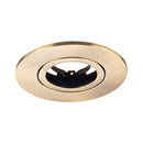 Saxby 109806 ShieldONE Fire-Rated Dimmable Recessed Tilt Antique Brass GU10 Downlight