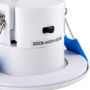 PACK OF 10 - Saxby 113639 ShieldECO Waterproof (IP65), Fire Rated, Colour Changing (CCT), Dimmable LED Downlight