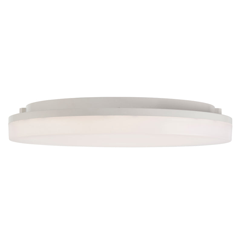 Saxby 113807 Puck Color Changing (CCT), Dual Wattage, Durable Low Profile LED Wall/Ceiling Light Fitting Suitable for Bathrooms