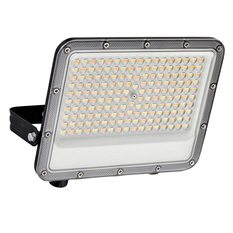 Saxby 118609 Fortis CCT  LED Asymmetric Floodlight 150W  IP65 - Matt Black