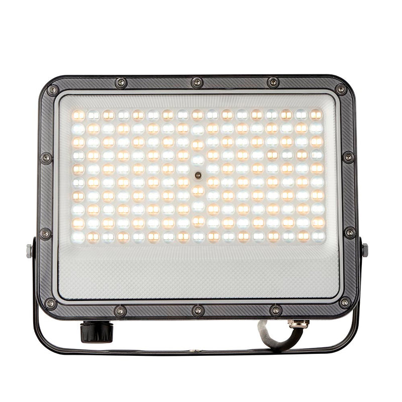 Saxby 118609 Fortis CCT  LED Asymmetric Floodlight 150W  IP65 - Matt Black