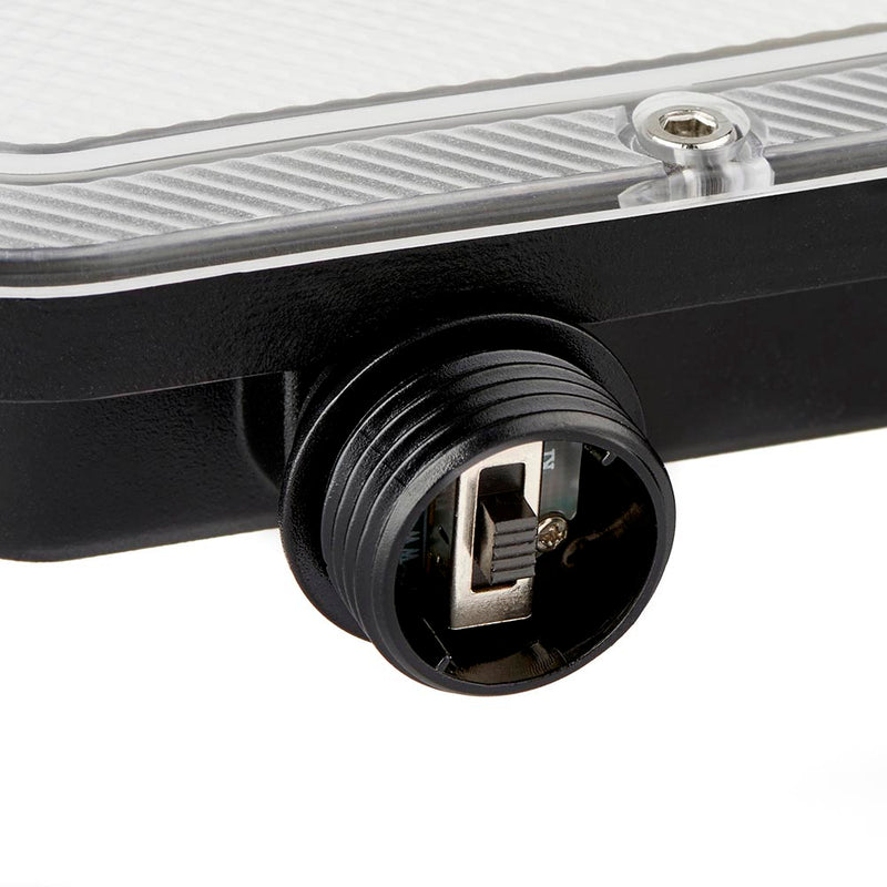 Saxby 118609 Fortis CCT  LED Asymmetric Floodlight 150W  IP65 - Matt Black