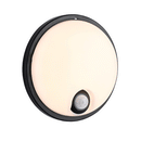 Saxby 118829 Rond Plus CCT PIR IP65 15W - Black