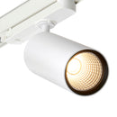 Saxby 120334 Lunaro 3-Phase Multi Wattage Track Head 3000K - Matt White