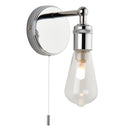 Saxby 120815 Ori 1lt Wall 3.5W IP44 - Chrome