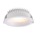 Saxby 122983  Paragon CCT 165mm | Wattage Selectable | 2660LM | 133LM/W | Matt White