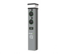 ROLEC ROLEC0223G BasicCharge Smart EV Charging Pedestal - 2x up to 22kW 3PH Type 2 Sockets - Grey