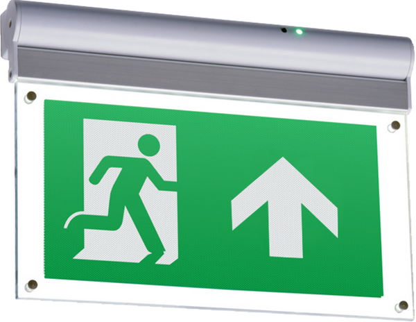 Knightsbridge MLA EMEXITL 230V IP20 Wall or Ceiling Mounted LED Emergency Exit Sign