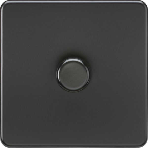 Knightsbridge MLA SF2191MBB 1G 2-way 10-200W (5-150W LED) Intelligent dimmer - Matt Black