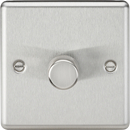 Knightsbridge MLA CL2191BC 1G 2-way 10-200W (5-150W LED) Intelligent dimmer - Brushed Chrome