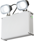Knightsbridge MLA EMTWINLIP 230V IP65 2 x 3W LED Twin Emergency Spotlight