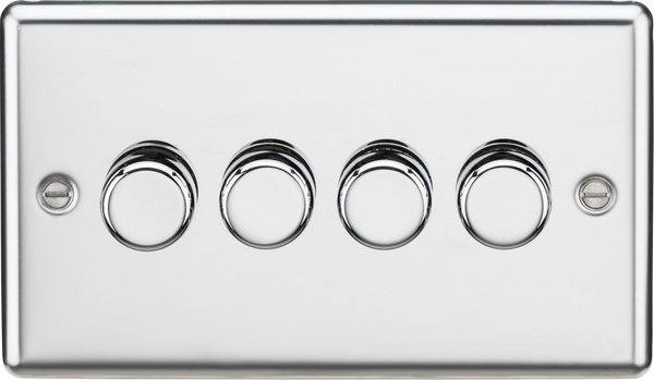 Knightsbridge MLA CL2194PC 4G 2-way 10-200W (5-150W LED) Intelligent dimmer - Polished Chrome