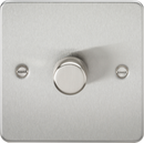 Knightsbridge MLA FP2191BC 1G 2-way 10-200W (5-150W LED) Intelligent dimmer - Brushed Chrome