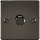 Knightsbridge MLA FP2191GM 1G 2-way 10-200W (5-150W LED) Intelligent dimmer - Gunmetal
