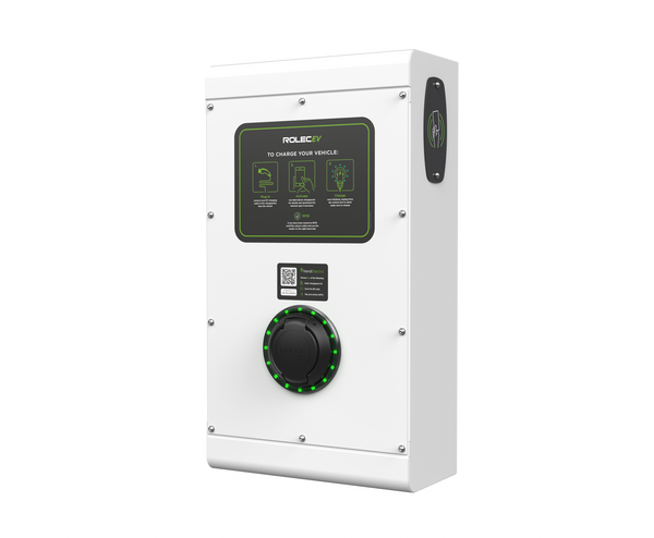 ROLEC ROLEC0113W SecuriCharge Smart EV Charger - 1x up to 22kW 3PH Type 2 Socket - White