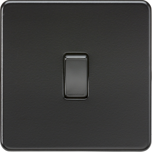 Knightsbridge MLA SF1000DPMBB 10AX 1G DP Switch - Matt Black