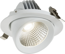 Knightsbridge MLA  SA1525C SARA 230V IP20 LED Recessed Tri-Wattage and CCT Scoop Downlight - 15/ 20/ 25W