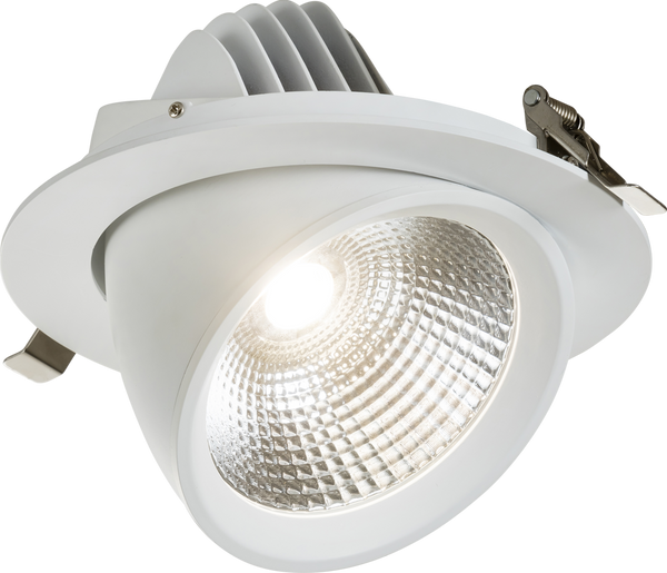 Knightsbridge MLA  SA3040C SARA 230V IP20 LED Recessed Tri-Wattage and CCT Scoop Downlight - 30/ 35/ 40W