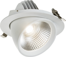 Knightsbridge MLA  SA3040CAD SARA 230V IP20 LED Recessed Tri-Wattage and CCT 0-10V Scoop Downlight - 30/ 35/ 40W