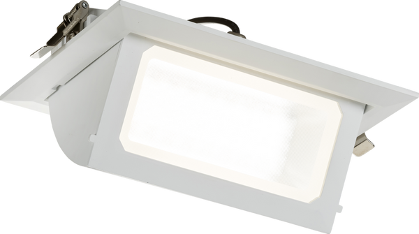 Knightsbridge MLA SA3040RW SARA 230V IP20 LED Recessed Tri-Wattage and CCT Wallwasher - 30/ 35/ 40W