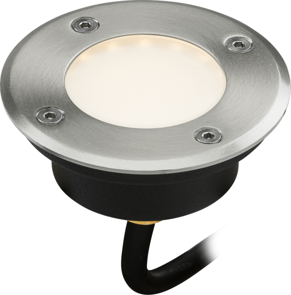 Knightsbridge MLA LEDM09WW 230V IP65 1.7W LED Ground/ Deck Light - 3000K