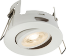 Knightsbridge MLA FRNTMW FireNova IP20 Tilt GU10 Fire-rated Open-back Downlight - Matt White