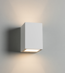 Knightsbridge MLA  PWL6 230V G9 40W Cuboid Up and Down Plaster Wall Light