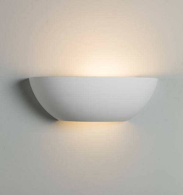 Knightsbridge MLA PWL7 230V E14 40W Up and Down Plaster Wall Light