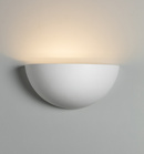 Knightsbridge MLA  PWL8 230V E14 40W Uplighter Plaster Wall Light