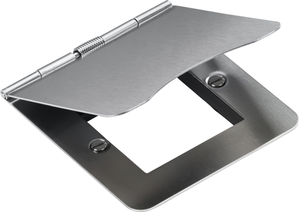 Knightsbridge MLA  FPF2GBC 2G Modular floor plate - Brushed Chrome
