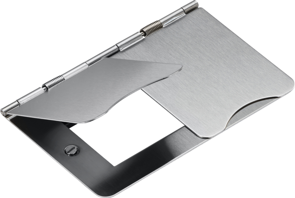 Knightsbridge MLA  FPF4GBC 4G Modular floor plate - Brushed Chrome