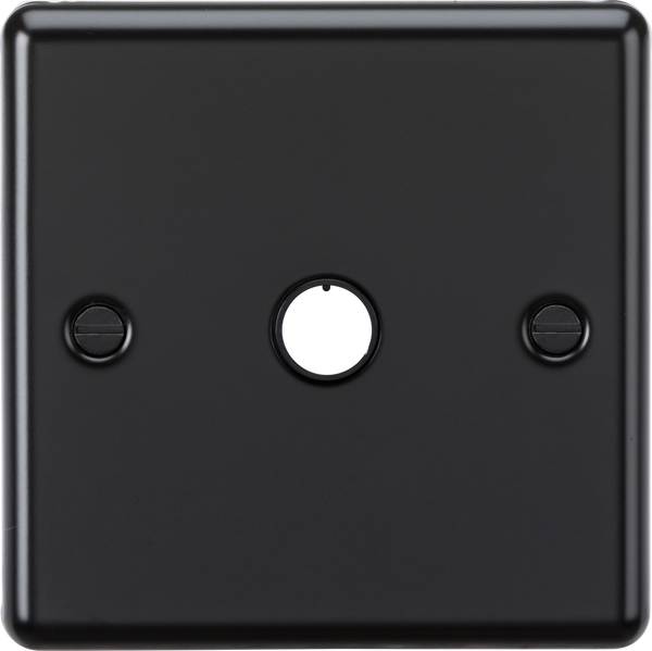 Knightsbridge MLA  CL8342MB 20A Flex Outlet Plate - Matt Black