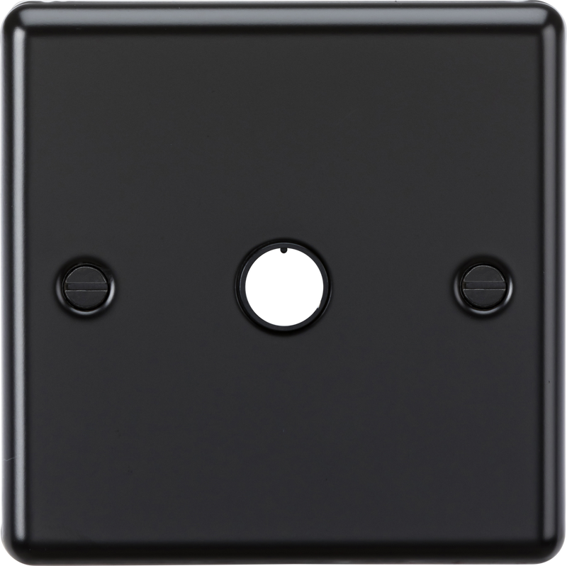 Knightsbridge MLA  CL8342MB 20A Flex Outlet Plate - Matt Black