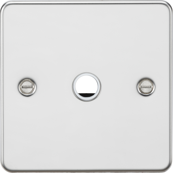 Knightsbridge MLA  FP8342PC 20A Flex Outlet Plate - Polished Chrome