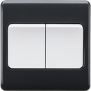 Knightsbridge MLA  PM3W 10AX 2G 2-way Wide Rocker Switch [Part M Compliant]