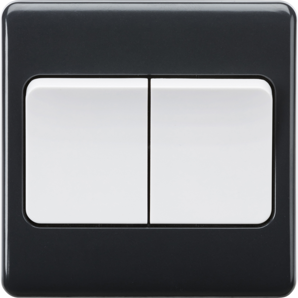 Knightsbridge MLA  PM3W 10AX 2G 2-way Wide Rocker Switch [Part M Compliant]