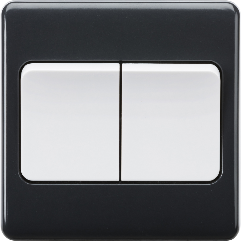 Knightsbridge MLA  PM3W 10AX 2G 2-way Wide Rocker Switch [Part M Compliant]