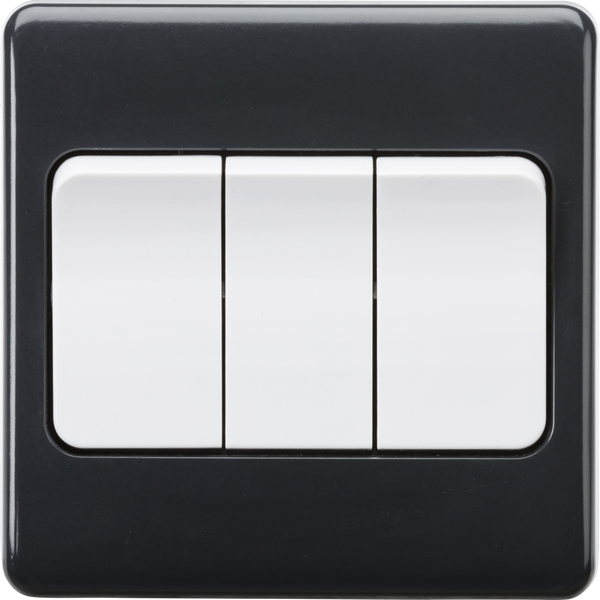 Knightsbridge MLA  PM4W 10AX 3G 2-way Wide Rocker Switch [Part M Compliant]