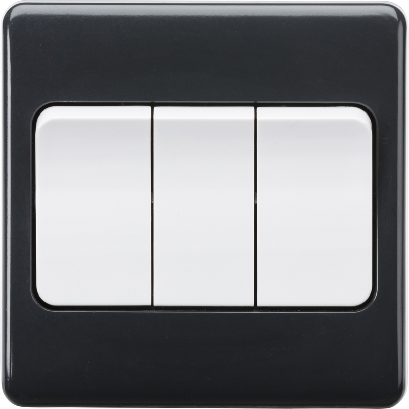 Knightsbridge MLA  PM4W 10AX 3G 2-way Wide Rocker Switch [Part M Compliant]